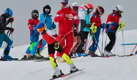 Freestyle Manigod Airbag Mont Charvin Neige Montagne